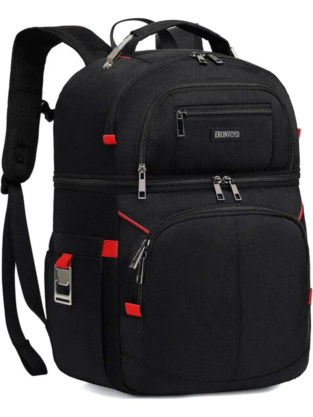 Insulated Cooler Backpack - Double Deck Leakproof, Perfect for Lunch & Travel
